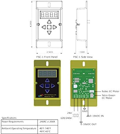 RTC Solutions FSC-1 EC Motor Control