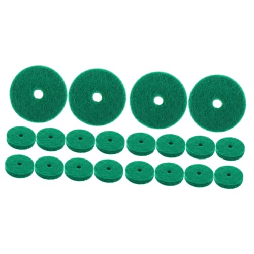 Abaodam 2sets Felt Piano Washers Keyboard Felt Pads for Piano 2 Part Balance Tool 90pcs*2
