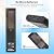 BN59-01385A Solar Voice Remote Replacement for Samsung Frame Smart TV, Bluetooth Rechargeable with Solar Charging, Compatible with Samsung 2018-2025 Neo LED 4K Ultra HD TVs, 4 Shortcut Buttons - Black