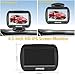 JUNHAOZ Car Rear View Camera, Backup Camera for Car, Trucks, SUVs, Pickup, 4.3-inch IPS Monitor, Night Vision, DIY Guide Lines, Front/Rear Camera Switch,IP69 Waterproof K4301