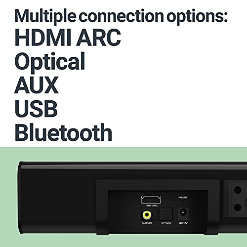 MAJORITY K2 Bluetooth Soundbar Mit Wireless Subwoofer für TV | 150W, 2.1 Channel, HDMI ARC, Filme, Sport, Musik, Fußball… - Image 6