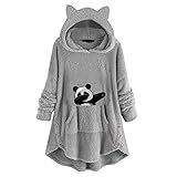 Langarm T-Shirt Rundhals Ausschnitt Lose Bluse Langarmshirts Hemd Damen Lose Asymmetrisch Jumper Sweatshirt Pullover Bluse Oberteile Oversize Damen Langarm Lose Bluse Hemd Shirt Oversize Sweatshirt Oberteil Tops Damen Plaid Shirt Casual V-Ausschnitt Kariertes Langarmshirts Frauen Oberteile Female Oberteil mit 3/4-Ärmeln Bedrucktes Damen Stripe T-Shirt Damen Basic Langarmshirt Female Oberteil mit Langen Ärmeln Lässiges Damen T-Shirt