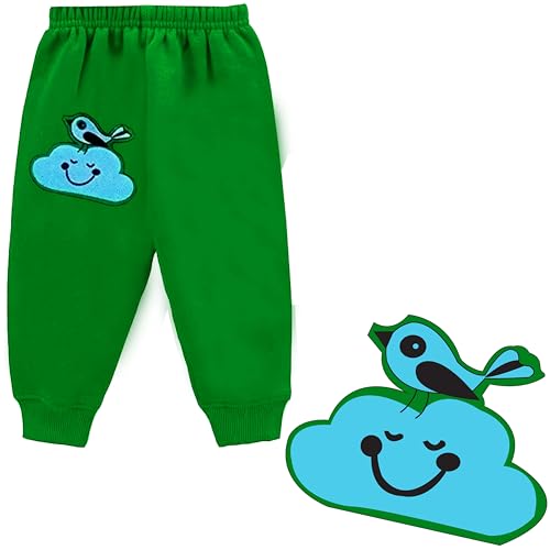 Image of Baby Boys' & Girls Pyjamas Regular Fit Cotton Printed Pajama Pants | Toddlers Lower | Track Pants | Kids Pyjama | Infants Joggers | Child Trackpants (Pack Of 5)