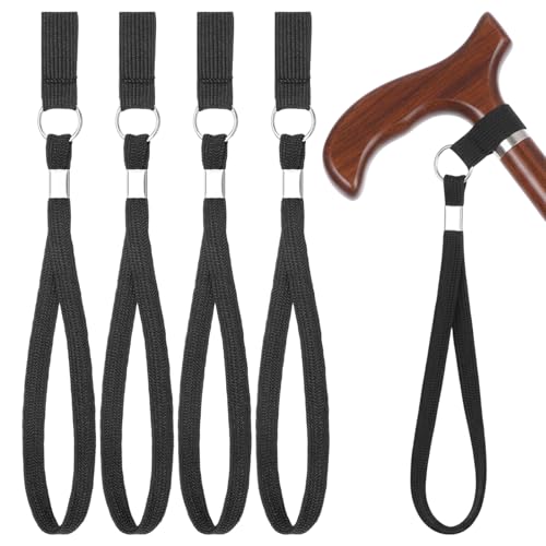 4pcs Climbing Stick Straps Replacement Adjustable Walking Stick Wrist Straps