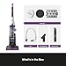 Eureka FlexReach Powerful Upright Vacuum Cleaner for Carpet and Hard Floor, Lift-Up Vacuum with Large Dust Cup, Anti-Tangle, NEU651PL, Purple