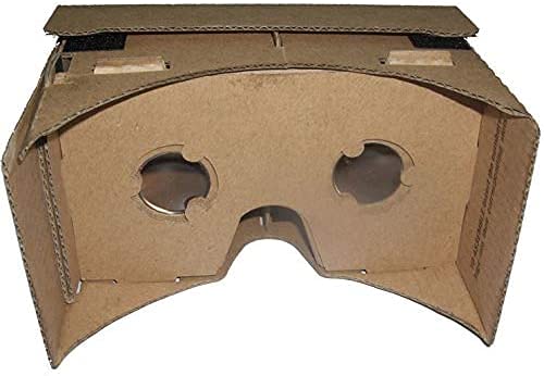 Ntech DIY Cardboard 3D VR Virtual Reality Glasses for Android Phone iPhone Grey