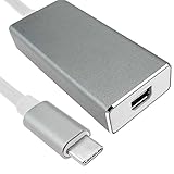 Cable USB 3.1 que convierte el puerto USB en señales de vídeo digital UltraHD 4K. Longitud del cable de 10 cm.