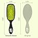 Wet Brush Shine Enhancer Hair Brush, Purple - Exclusive Ultra-soft IntelliFlex Bristles - Natural Boar Bristles Leave Hair Shiny And Smooth For All Hair Types - For Women, Men, Wet And Dry