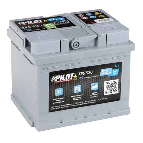 PILOT XPS520 Batteria 12V SMF - 52 Ah - 500 A - LB1
