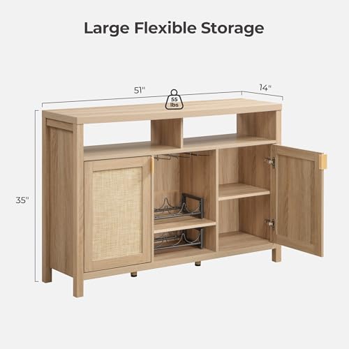 Luxury Wooden Wine Bar Cabinet