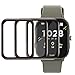 Lamshaw Compatible for Cubitt Teens Smart Watch Screen Protector, [3 Pack] 3D Full Coverage PET Soft Screen Protector Film Compatible with Cubitt Teens 1.69' Smart Watch Fitness Tracker (3 pack)