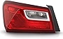 VIPMOTOZ Driver Side OE-Style Red Lens Left Tail Light Lamp Assembly Replacement For 2016-2018 Chevy Malibu