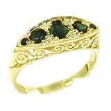  Anillo de Mujer de Oro amarillo 9K (375) con Zafiro 1.14 quilates - Talla 15 - Otros Tallas disponibles