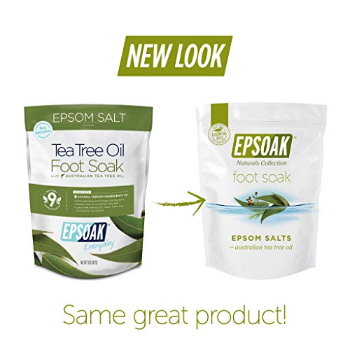 Tea Tree Oil Foot Soak with Epsoak Epsom Salt - 2 Pound Value Bag - Fight Bacteria, Nail Fungus, Athlete's Foot, and Unpleasant Foot Odor - Thumbnail 7