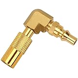 Joywayus Low Pressure 1/4 inch RV Quick Connect Adapter Conversion Fitting, 90 Degree Elbow Adapter...