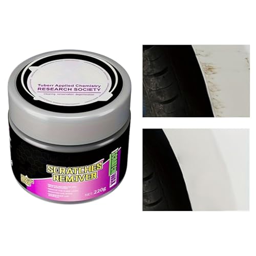Car Scratch Remover - Automotive Cleaning Kit | Scratch Remover for Vehicles | Car Polishing Wax | Paint Restoration with Sponge, Mark Eliminator, Detailing Supplies for Mosts Vehicles