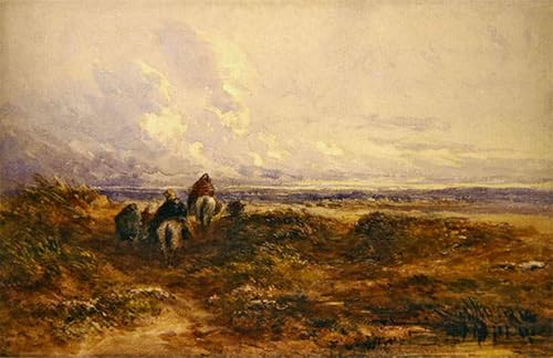 Pintura decorativa de David Cox, el cuadro de pared ideal para un salón elegante