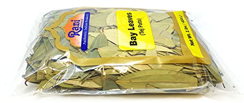 Rani Bay Leaf (Leaves) Whole Spice Hand Selected Extra Large 16Oz (1Lb) 454G Bulk ~ All Natural | Gluten Friendly | Non-Gmo | Vegan | Indian Origin (Tej Patta) #TOP3