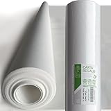 Premium White Kraft Wrapping Paper, extra wide 1M x 25M, 80gsm, Made in Italy | XXL white Craft roll