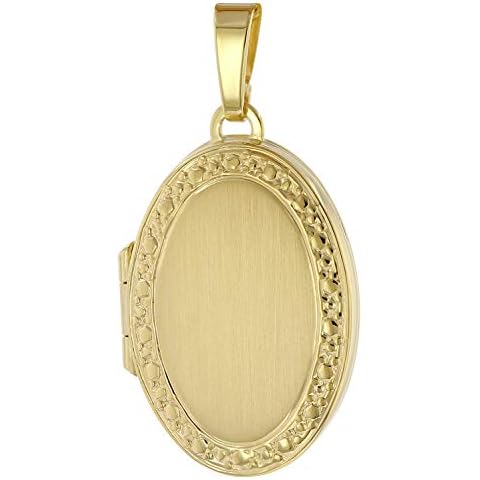 trendor Medaillon Anhänger 333 Gold zauberhaftes Gold-Medaillon Cover