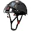 Matte Black Carbon Fiber Helmet Double Glasses