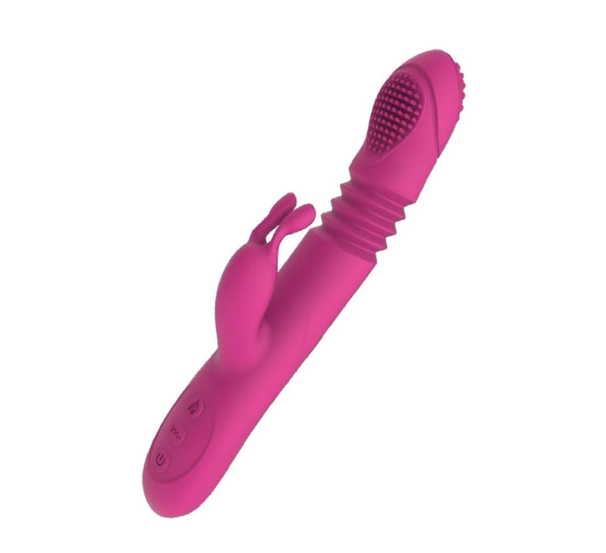 Deep Massager - Deep Tissue Massager Rechargeable Thrusting Rabbit Vibrator GQ16809