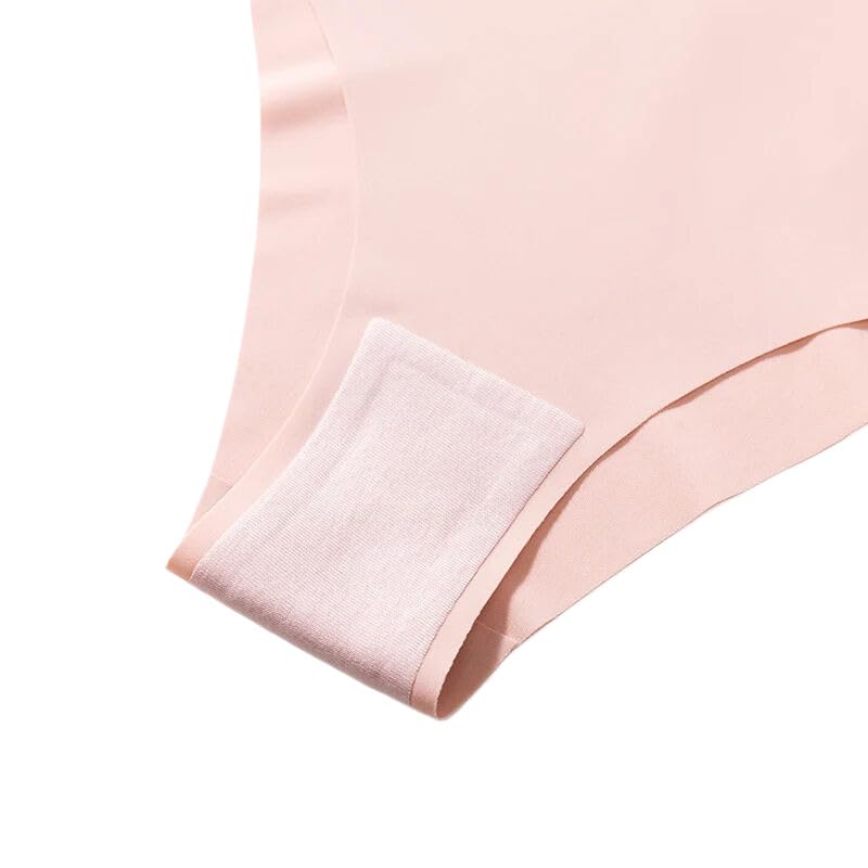 Culotte String Femme - 10 Pièces/Ensemble Slips pour Femmes sans Couture sous-Vêtements Tendances Lingerie Sexy Respirant Taille Basse Élégant Décontracté Couleur Unie, S