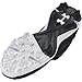Under Armour Boys' Leadoff Mid RM JR 3.0 Baseball Cleats, (001) Black/Black/White, 11K, US