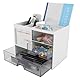 ASelected Schreibtisch Organizer mit 3 Schubladen, Büro Organizer, Desk Organizer, Multifunktionaler Organizer für Schreibtisch Schule Home Office