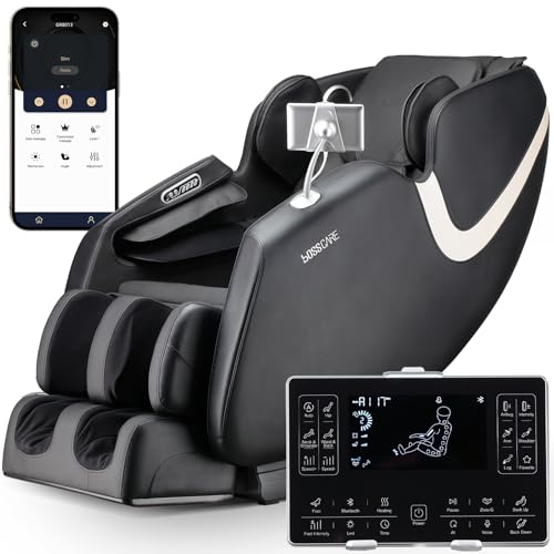 Bosscare AI Full Body Massage Chair with Heat and Bluetooth