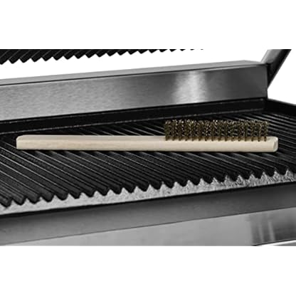 ZORRO Kontaktgrill ZGR 1 - Gastro - 2200 W - Sandwichgrill Paninigrill - Elektrogrill - Steakgrill – Bild 8