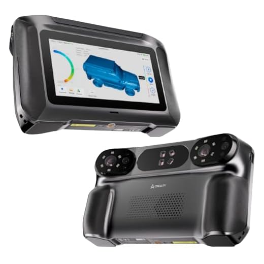 Creality Sermoon P1 3D Scanner, 22+7+1 Blue Laser & Infrared Handheld/Wireless 3D Scanner with 6" Touch Screen, 0.02mm/m Accuracy, Standalone & PC Modes for Reverse Engineering/Automotive/Art