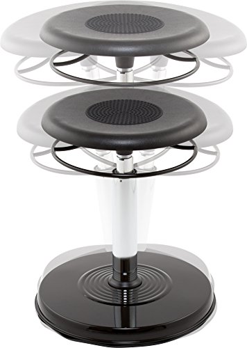 Image of Kore Teen /College Adjustable Wobble Chair, 18-31.5 inch, Black