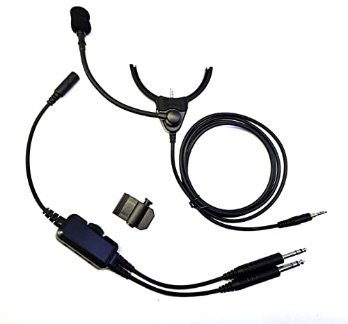 Crystal Mic Pro L para WH-1000XM5 (Doble Plug Aviación) miniatura 1