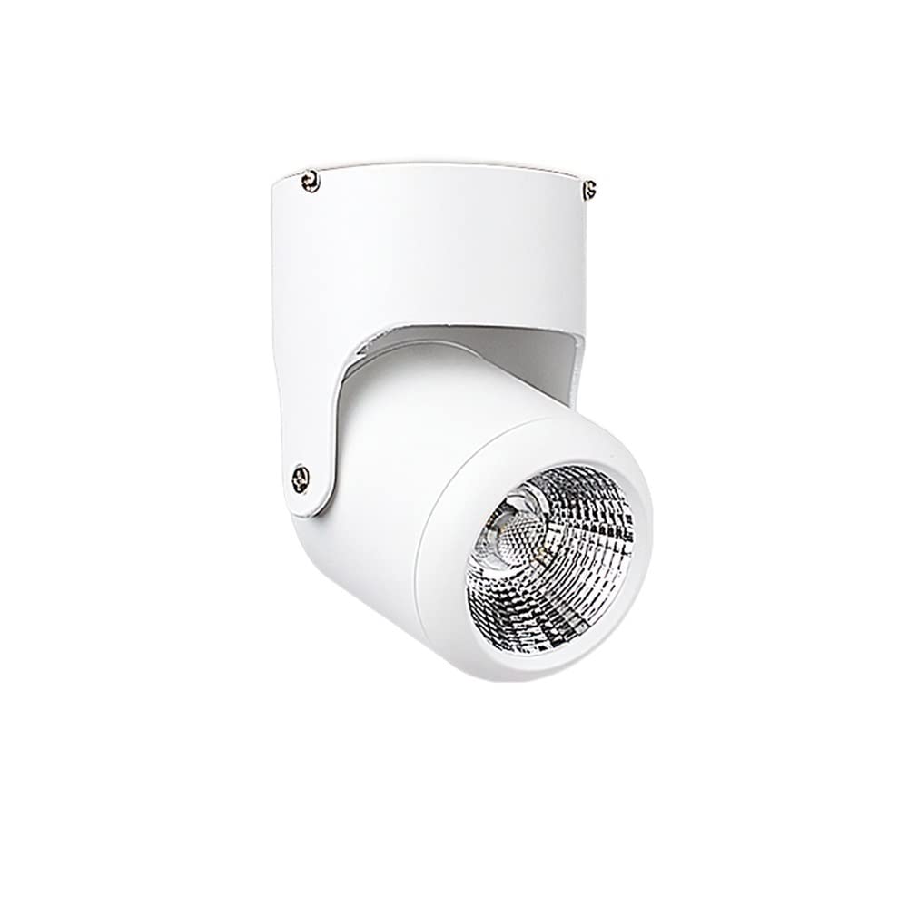 Plafonnier nordique blanc 7W pour illuminer votre salon avec un spot led