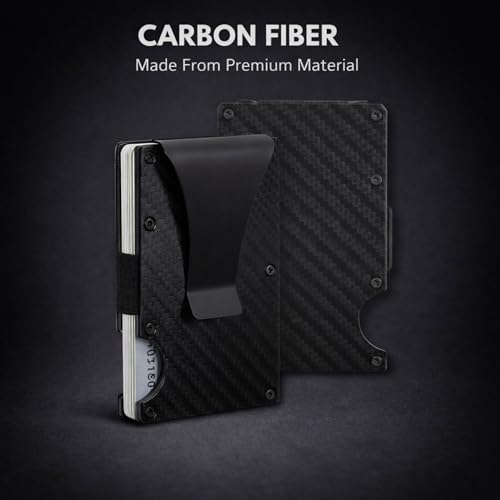 Vemilio Quality Meets Affordability VEMILIO Slim Carbon Fiber RFID - Image 6