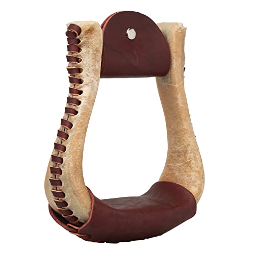 Weaver Leather Etrier en cuir et métal pour une monte western haut de gamme