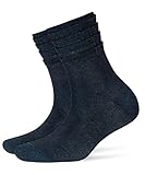 FALKE Damen Glitz Ruffle Socke, Aquamarine, 36-41