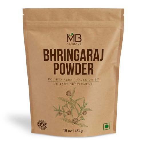 MB Herbals Pure Bhringraj Powder 1 Pound...