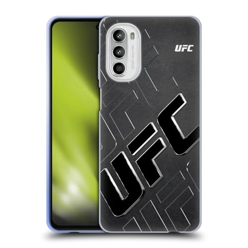 Head Case Designs Officially Licensed UFC Oversized Logo Graphics Soft Gel Case Compatible with Motorola Moto G52