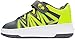 Heelys Pop Burst | Scarpe da Ginnastica con Ruote per Scarpe da Skate per Ragazzi e Ragazze (34 EU, Dark Grey/Bright Yellow)