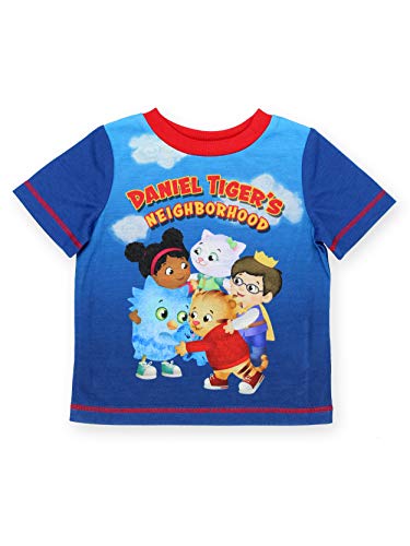 Daniel Tiger Neighborhood Toddler Boys Short Sleeve Pajamas Set2