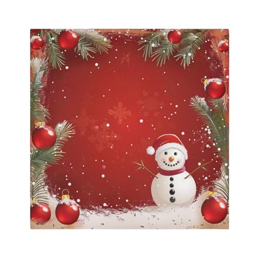 Set de 6 Servilletas de Tela Navidad Multicolor 20x20 pulgadas miniatura 1
