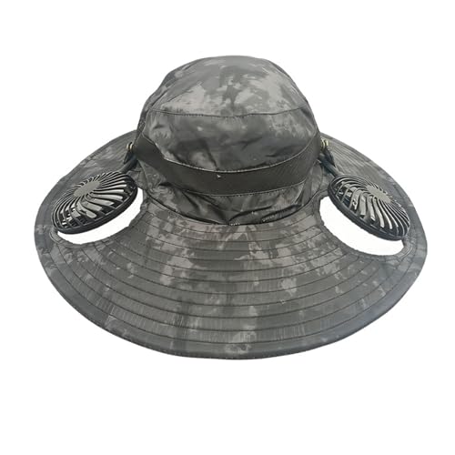 Chapeau ventilateur de refroidissement réglable pour randonnée et pêche
