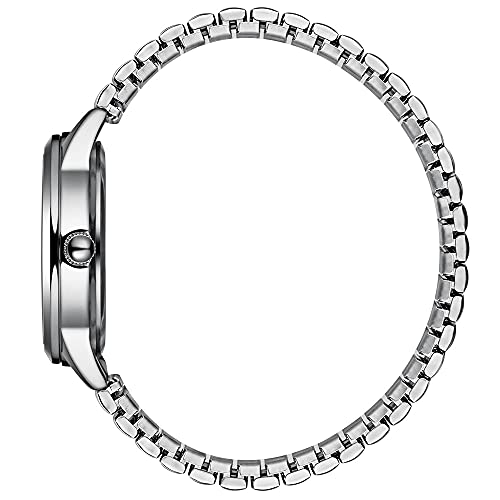 Boshiya Women's Easy Reader 23Mm Stainless Steel Expansion Band Watchs For Small Wrist #TOP4