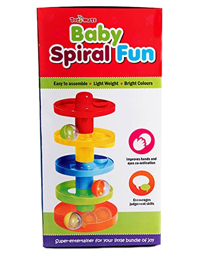 Olympia Games and Toys Baby Spiral Fun Big Entertainment for Tiny Toddlers (Funny Rolling Motion, for Ages :12 Months)