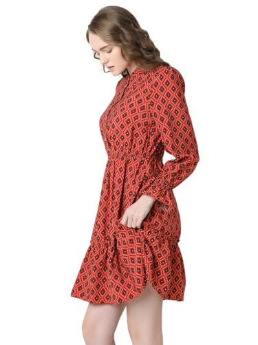 Image of VERO Moda Above The Knee Fit and Flare Dress for Women