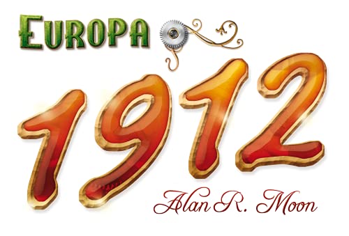 LES AVENTURIERS DU RAIL : Extension Cartes EUROPA 1912 - Version Française - Jeu de Société pour Enfants dès 8 ans - 2 à 5 Joueurs - Jeu de Stratégie A Jouer avec Jeu de Base Europe - Days of Wonder