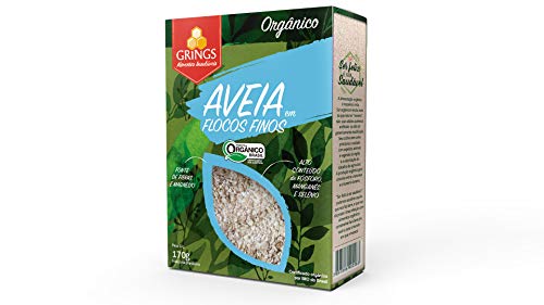 Aveia Flocos Finos Orgânica Grings 170g