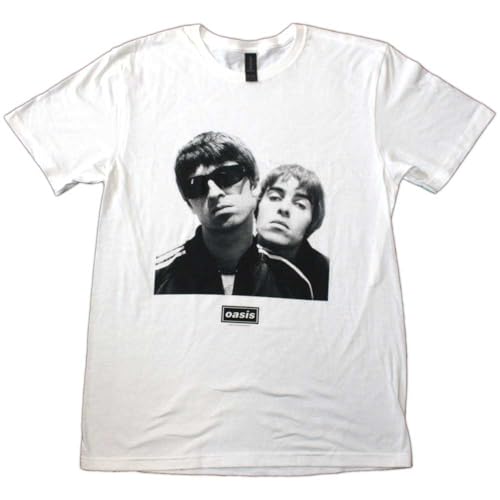 T-shirt Oasis Noel and Liam Square Photo le cadeau idéal pour collectionneur